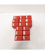 Vintage 60&#39;s Pavelle Color 2&quot;x2&quot; Slide Holder 15 Boxes + Lids, Red Plastic - $427.47 MXN