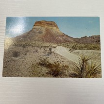 Big Bend National Park Texas Castolon Peak Scenic Landmark Chrome Postcard - £1.80 GBP