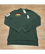 NWT POLO RALPH LAUREN BIG PONY POLO SHIRT &quot;GERMANY &amp; FLAG EDITION&quot;- Mens S - £77.39 GBP