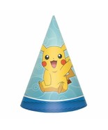 Pokemon Paper Party 8 ct Cone Hats - £4.27 GBP