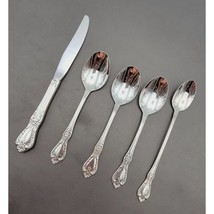 Set of 5 Oneida KENNETT Square Distinction Deluxe STAINLESS STEEL Knife ... - $372.61 MXN