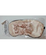 Satin Eye Mask With Hair Scrunchie Relaxing Sleep Aid Against Light Beau... - $9.59
