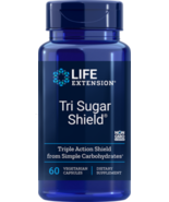 3 BOTTLES SALE Life Extension Tri Sugar Shield 60 caps - $66.00