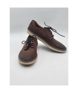Johnston &amp; Murphy Dress Shoes Mens 8.5M Oxford Brown Leather Lace Up Cap... - €28,45 EUR