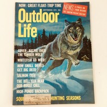 VTG Outdoor Life Magazine September 1973 Battle Over Timber Wolf Cover Feature - £11.22 GBP
