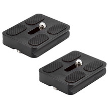 Neewer 2pcs Metal PU-50 50mm Universal Quick Shoe plate With 1/4 inch Screw - £26.72 GBP