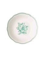 Four (4) Pioneer Woman ~ AGATHA GREEN ~ Scalloped Edge ~ 7&quot; Stoneware Bowls - $60.00