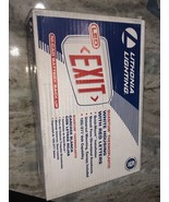 Lithonia Lighting Quantum Plastic White LED Emergency Exit Sign New Other - €22,68 EUR