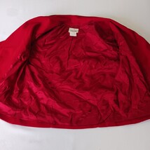 Vintage Lucille RN#102680 Women’s Red One-Button Cropped Blazer Jacket Sz Large  image 14