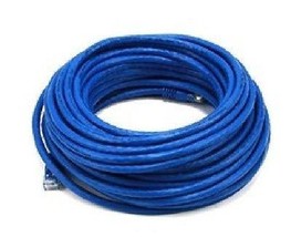 50 ft. Blue High Quality Cat 6 550MHz UTP RJ45 Ethernet Bare Copper Netw... - £15.84 GBP