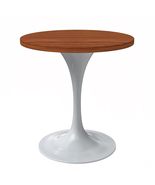 LeisureMod Verve Mid-Century Modern Dining Table with a 27&quot; Round MDF Ta... - $5,906.54 MXN