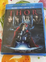 Thor (Blu-ray + DVD, 2011, 2-Disc Set) Marvel MCU, Chris Hemsworth - £3.94 GBP
