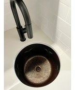 16&quot; Round Copper Bar Kitchen Prep Sink with STARS Design and 2&quot; Drain - $249.95