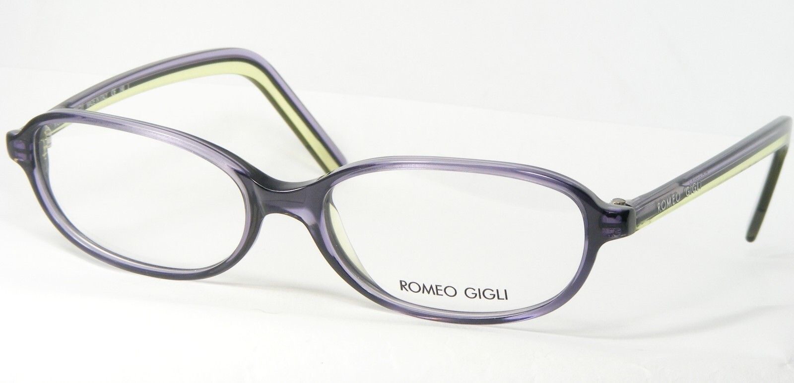ROMEO GIGLI RG27801 TRANSPARENT VIOLET /GREEN EYEGLASSES RG278 52-16-140... - $79.14
