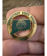 Connecticut State Shoot 2001 Pin MISSING BACK - €142,44 EUR
