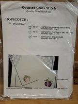 Vintage Janlynn Hopscotch Pfaltzgraff Counted Cross Stitch Breadcover 18... - $23.16