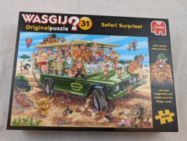 Jumbo Toys Wasgij Original Puzzle 31 Safari Surprise 1000 Pieces Fast Sh... - $24.70