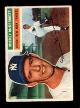 1956 Topps #340 Mickey Mcdermott Good Yankees *NY6923 - £10.15 GBP