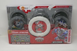 Hasbro Hex Bug Transformers Warriors Battle Stadium Lockdown VS Optimus Prime - $15.99