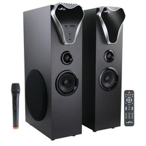 beFree Sound 2.1 Channel Bluetooth Tower Speakers with Optical Input - $217.30