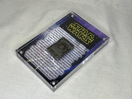 Star Wars Galactic Silver Credit Chip Piece, Prop Replica, Solid Metal, Plaque - £47.33 GBP