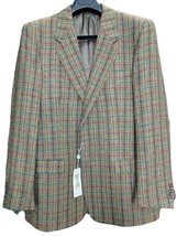 Men&#39;s Jacket Winter Fantasy 46 - 50 Ita Wool Sartorial Made IN Italy New Sale - £118.16 GBP+