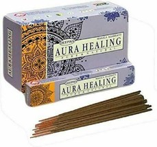 Deepika Aura Healing Masala Agarbatti Natural Rolled Masala Incense Sticks 180g - £18.41 GBP