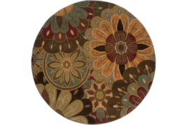 Sphinx by Oriental Weavers P2942A235RDST Palermo Round Area Rug - Brown - £341.97 GBP