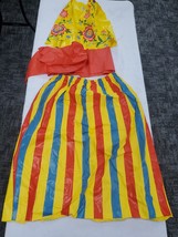 VINTAGE 1984 Ben Cooper Clown Halloween Costume One Size Fits Most - £19.56 GBP