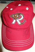 WISCONSIN TIMBER RATTLERS/MILWAUKEE BREWERS CHILD SIZE PROMO CAP W AUTO&#39;S - £7.45 GBP