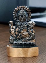 Kuber Idol Kubera Statue Murti For Wealth &amp; Success 6.5 cm Height Energized - £9.43 GBP