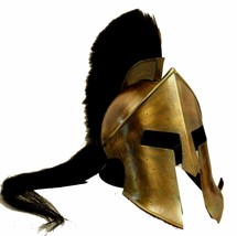 300 Movie King Leonidas Spartan Helmet Greek Warrior Costume Helm Medieval Gift - £66.41 GBP