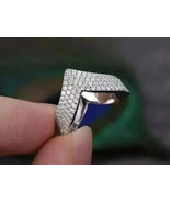 1.50 Ct Lab-Created Diamond Engagement Shape Band Ring 14k White Gold Pl... - $203.76 CAD
