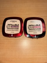 2 Pack~ L&#39;OREAL 5 PEARL 24 HR INFALLIBLE FRESH-WEAR FOUNDATION POWDER - $15.72