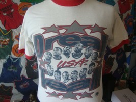 Vintage 90s USA 1996 Olympics Dream Team NBA T Shirt M  - £67.25 GBP