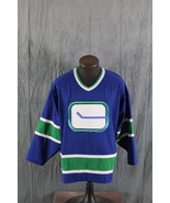 Vancouver Canucks Jersey (Retro) - CCM Vintage Series Away Blue - Men&#39;s ... - $1,564.89 MXN