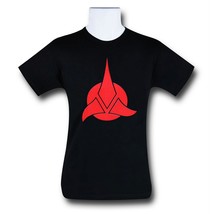 Star Trek Klingon Logo T-Shirt Black - £21.31 GBP+