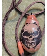 Hudson rvr Stone necklace Tribal/skull-mixedmedia.C.2022 - $380.79 MXN