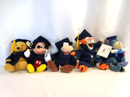 Disney Beanies Gradnite Mickey Goofy Winnie Tigger Eyeor Graduate Beanies - £37.37 GBP