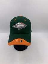 University of Miami Hurricanes Captivating Headgear Silver Series Adjustable Cap - £10.38 GBP