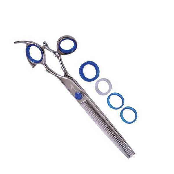 Shark Fin Swivel Blender 50 Tooth Professional Blending Shears Dog Pet Grooming