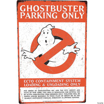 Ghostbusters parking only metal sign - $4,439.15 MXN