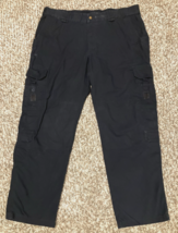 511 Tactical Pants Mens 44x31 Navy Cargo Ripstop Workwear Outdoor Utility Hunt - £20.86 GBP