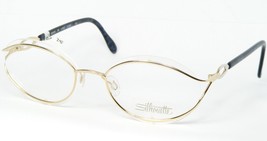 Silhouette M 6453 85 V 6052 Gold /SILVER Unique Eyeglasses Frame 52-16-125mm - £107.80 GBP
