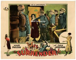 SURRENDER! (1927) Mary Philbin&#39;s Home Invaded By Russian Soldiers Silent... - £99.91 GBP