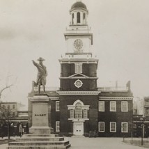 Independence Hall Philadelphia Vintage Small Photograph 1940 Karl Lutz - $9.95