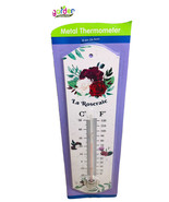 Garden Collection Metal Thermostat 10.6inches-Spring - $15.72