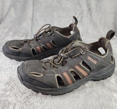 Teva Forebay Duster II Sandals Mens Size 10.5 Brown Dad Outdoor Hiking Shoes - £30.06 GBP