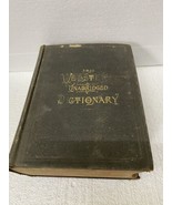 Antique 1892 Webster&#39;s Unabridged Dictionary Words History English Langu... - £236.53 GBP