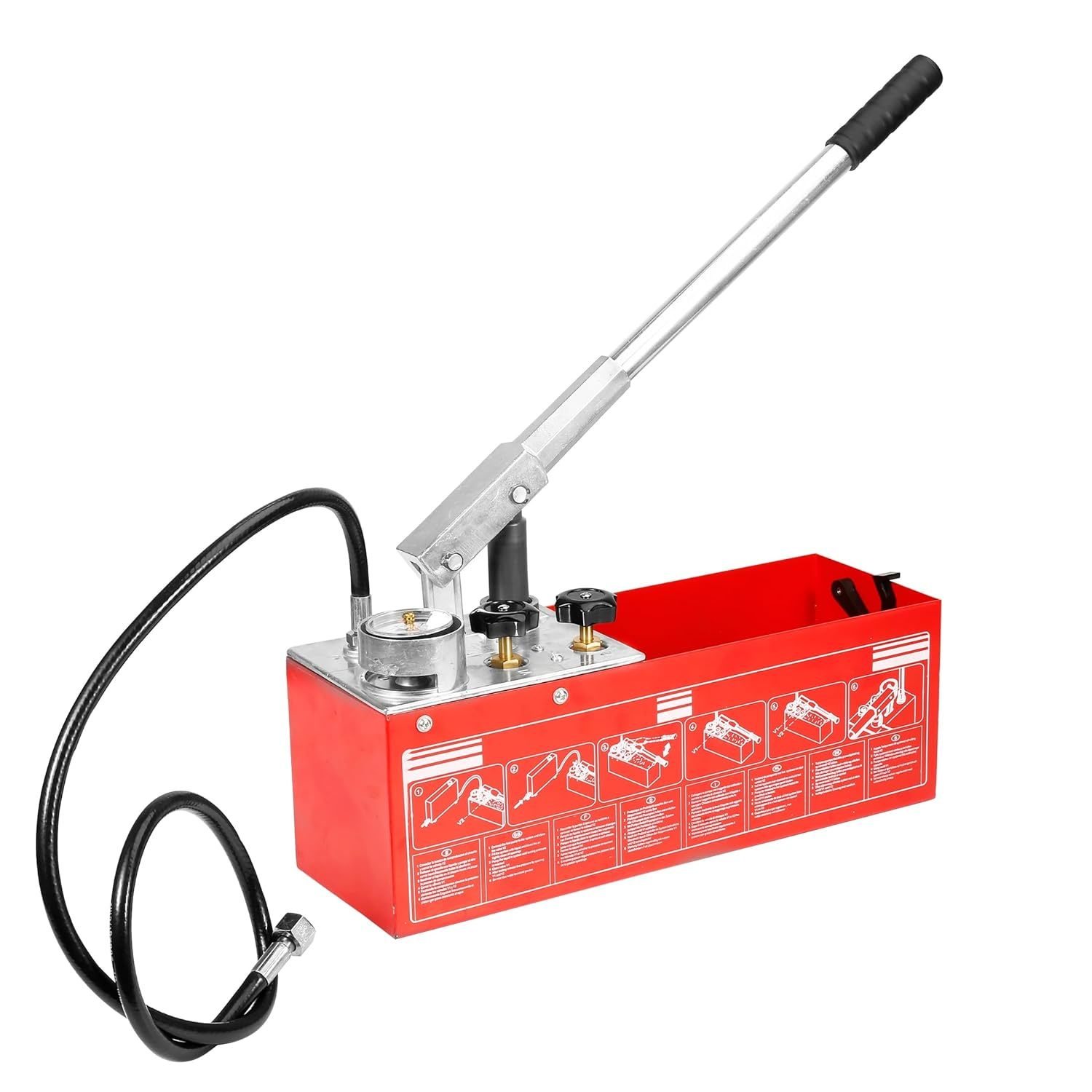 Beamnova Hydrostatic Test Pump 3.17 Gallon Hydraulic Manual Water Pipe L... - $108.98